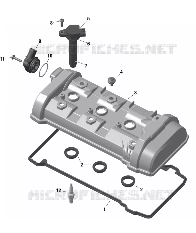 01- ROTAX - Valve Cover