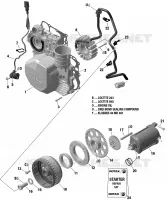 Moteur - Magnéto / Démarreur - 600 ACE