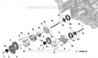 Moteur - Lubrification - Pompe À Huile - 600 ACE