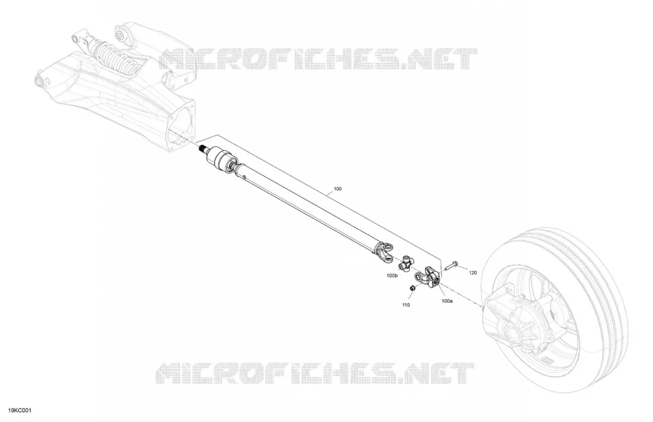 REAR DRIVE SHAFT 