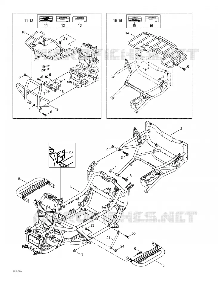 Châssis Et Porte-bagage