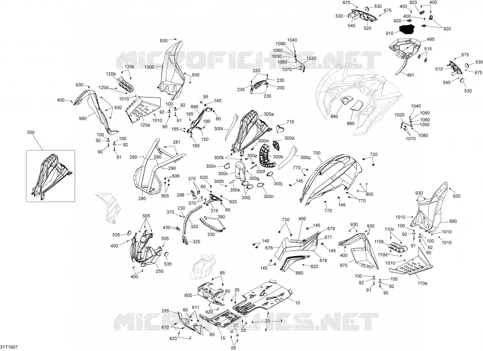 Carrosserie Et Accessoires - 570 EFI - XMR