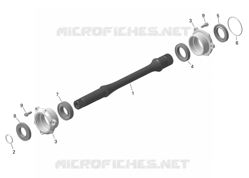 01- ROTAX - Drive Shaft