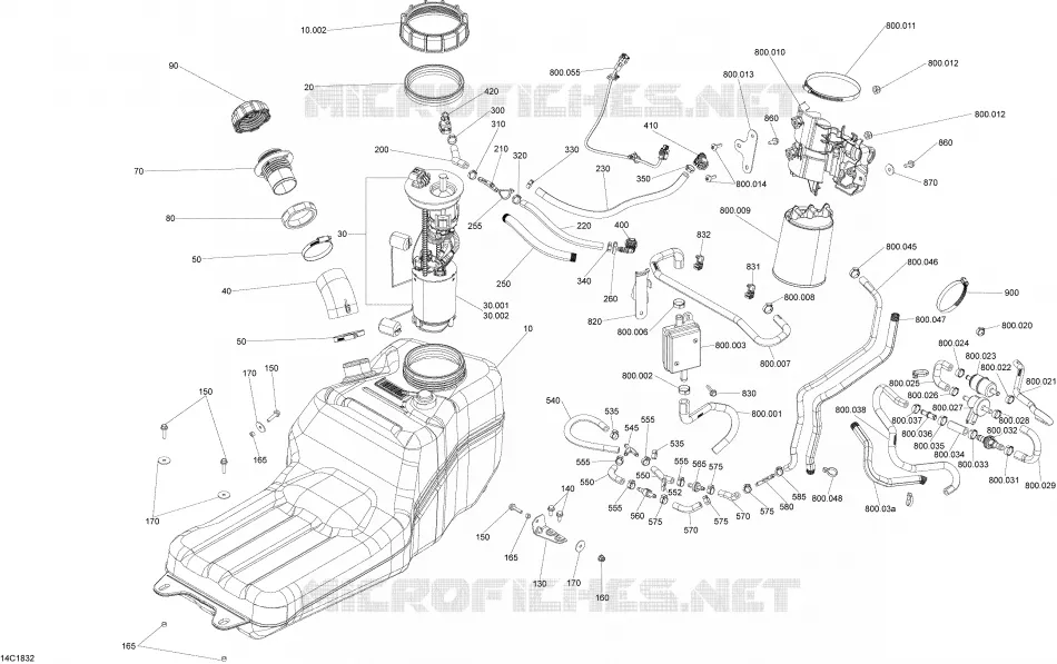 Alimentation Maverick Trail - Modèle EVAP
