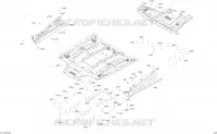 Carrosserie, Plancher Maverick Trail - 1000 EFI