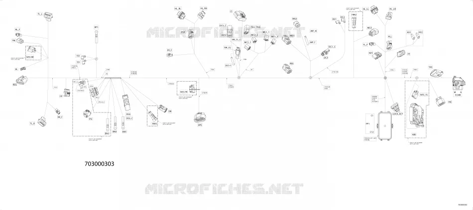 Électrique - Câblage Principal - 710007270