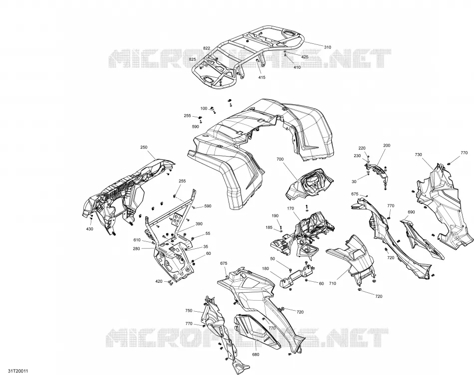 Carrosserie - Section Avant