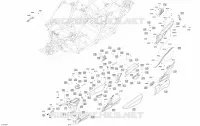 Carrosserie - Sections Latérales - Argent Platinum