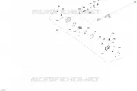 Entraînement Avant - Pièces du Différentiel - STD