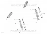 Amortisseurs - HD10 - Non MAX - Ensemble XT