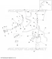 Système EVAP - NO CARB _14Y1505n