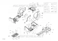 Carrosserie Et Accessoires 6X6 MAX - 650 EFI - Amérique du Nord  -  Milieu