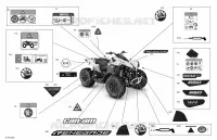 Carrosserie - Décalques - XXC