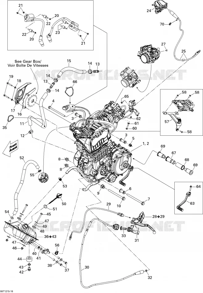 Moteur Et Support Moteur