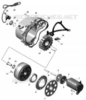 Rotax - Magnéto Et Démarreur Électrique