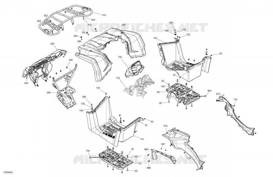 Carrosserie - Section Avant