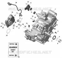 01- ROTAX - Gearbox Assy and Drive Shaft