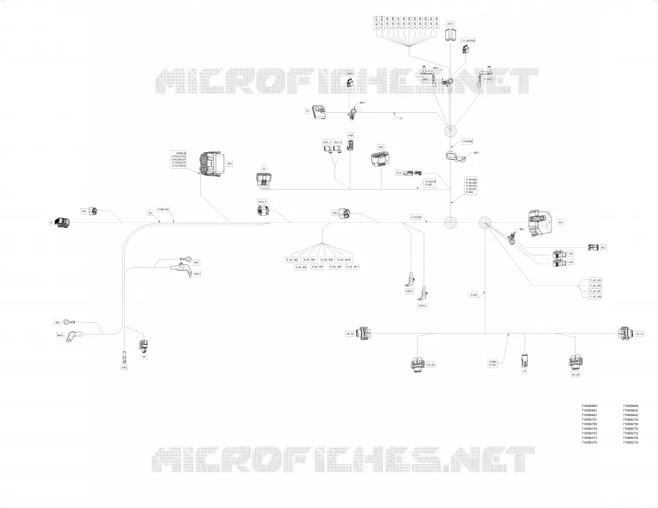 Électrique - Câblage Principal - 710006376