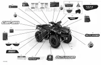 Carrosserie - Décalques - XTP