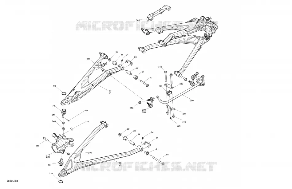 Suspension - Avant - Sans Smart-ShoX