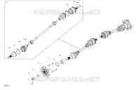 REAR DRIVE SHAFT 