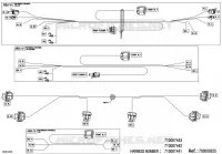 08- 0 - FRONT WIRING HARNESS - 710007442
