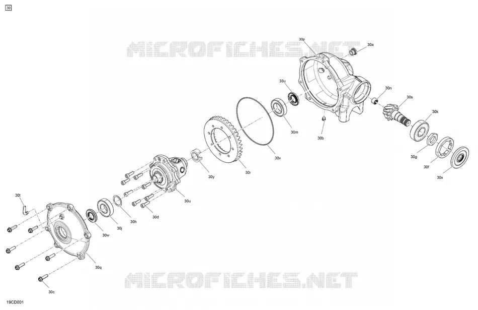 04- Drive - Front - Differential Parts
