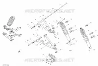 Suspension Avant STD, XT