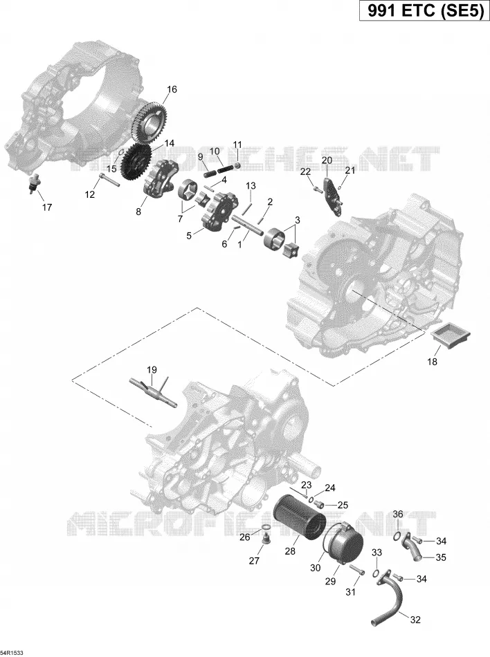 Lubrification Du Moteur _54R1533