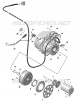 Rotax - Magnéto Et Démarreur Électrique