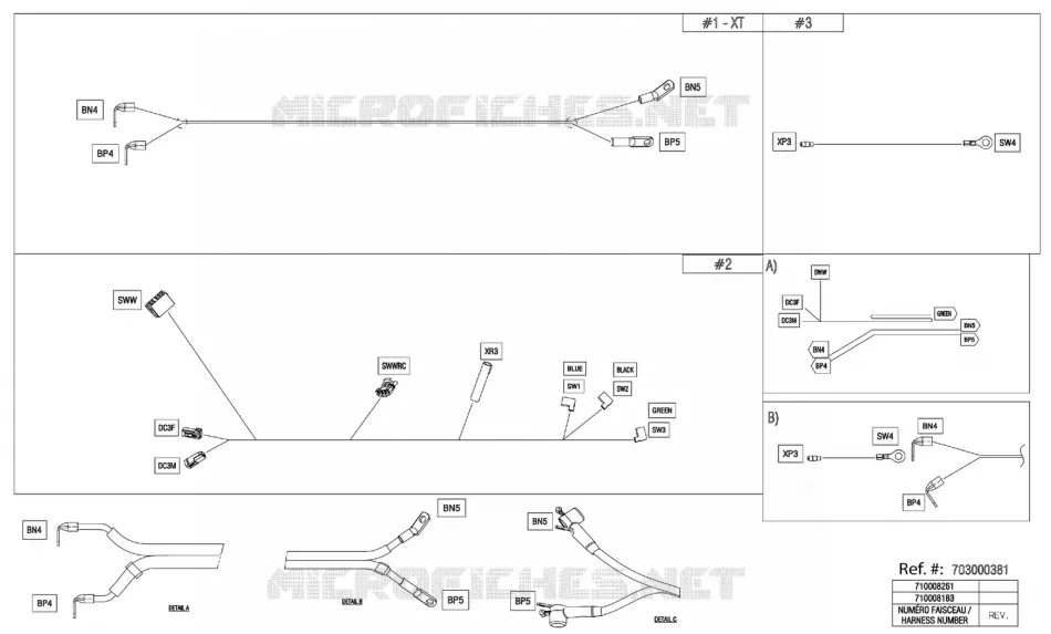 08- 0 - WINCH WIRING HARNESS - 710008183