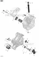 Lubrification du Moteur - 800R EFI