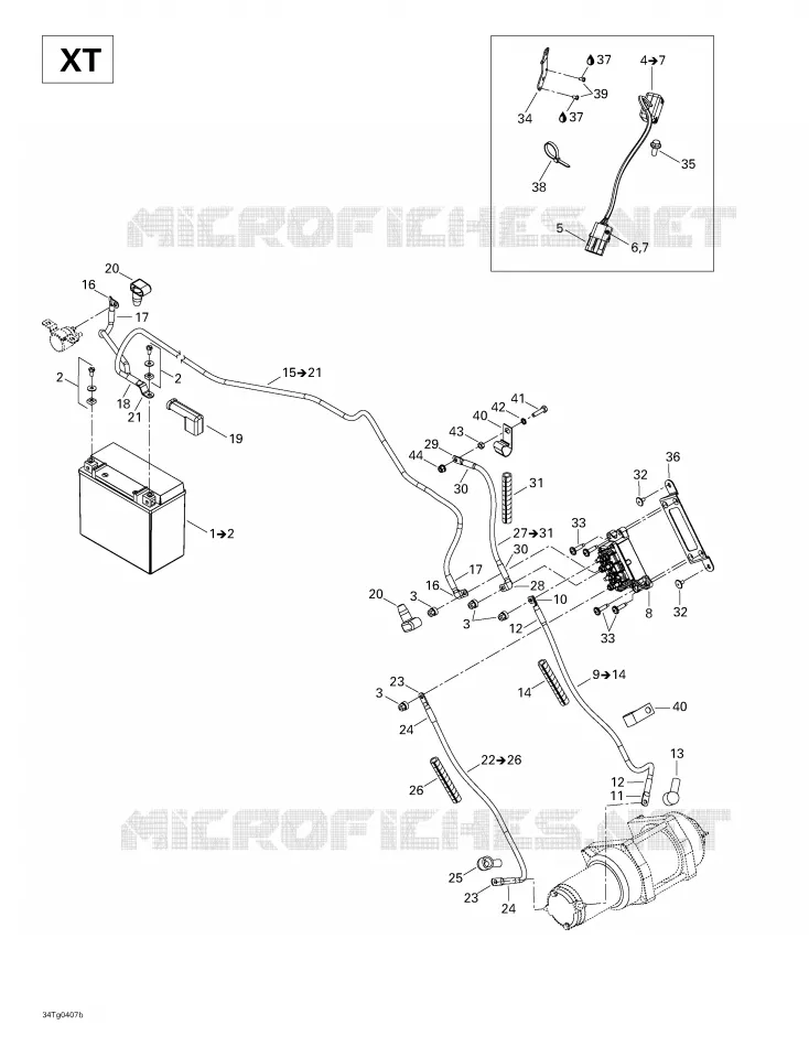 Batterie Et Accessoires Électriques (XT)
