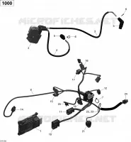 Câblage Moteur Et Module Électronique _51R1506