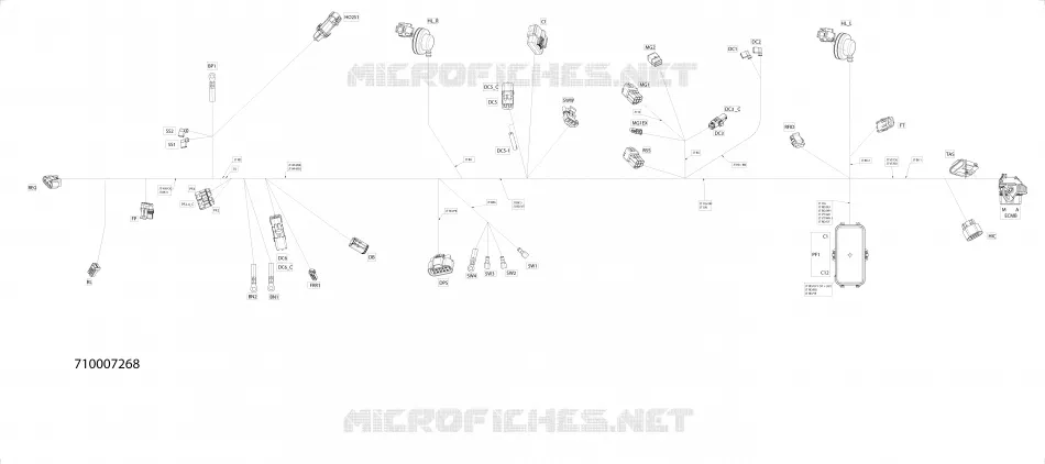 Électrique - Câblage Principal - 710007268