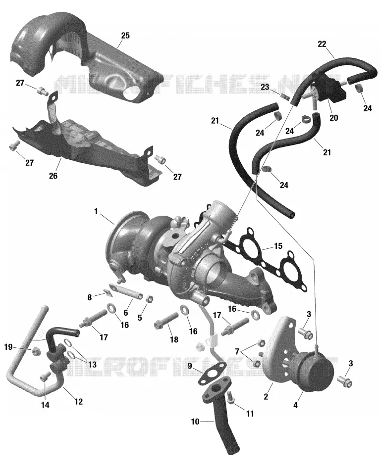 Rotax - Turbocompresseur - Turbo R
