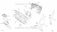 Habitacle - Excepté XT CAB - Section arrière