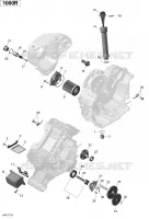 Lubrification du Moteur - 1000R