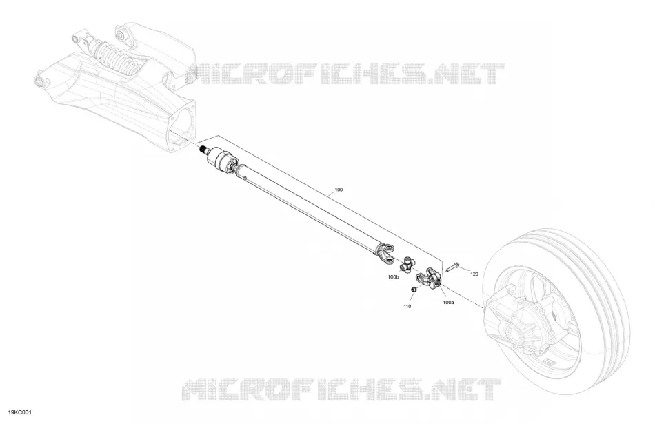 REAR DRIVE SHAFT 