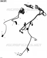 Câblage Moteur Et Module Électronique _Modèle 2VCA