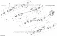 Système Entraînement Arrière Propeller Shaft_13T1502a