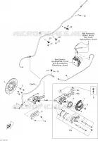 Frein Hydraulique, Arrière