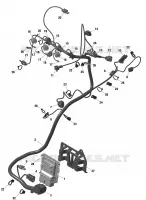 Rotax - Câblage Moteur Et Module Électronique - Turbo RR