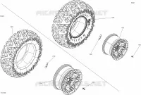 Roues Et Pneus Commander - Package DPS