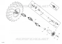 Entraînement Arrière - 1000R EFI