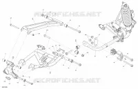 Suspension Arrière - 1000 EFI & 1000R EFI