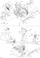 Moteur Et Support Moteur