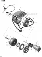 Magnéto Et Démarreur Électrique