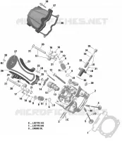 01- Rotax - Culasse, Avant