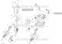 Carrosserie Et Accessoires LH Footrest_31Y1512b